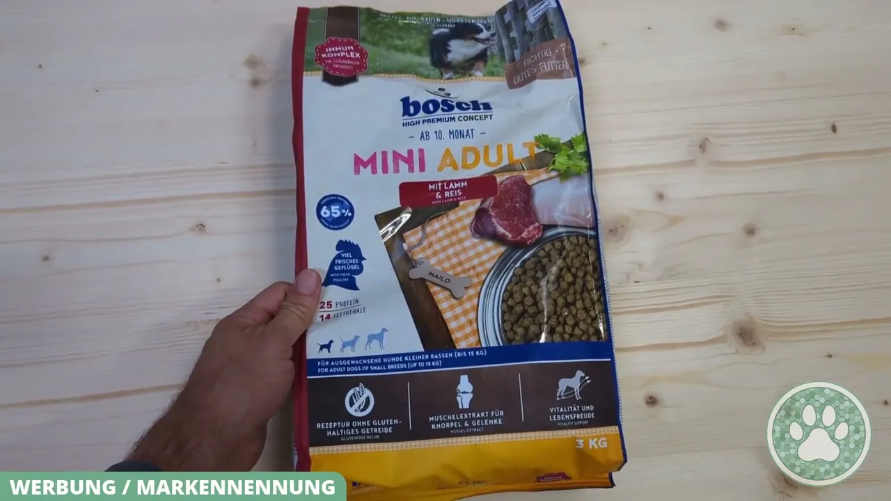 Ich finde das Bosch HPC Mini Adult eine rundum gelungene Wahl für kleine Hunde mit sensiblem Magen.