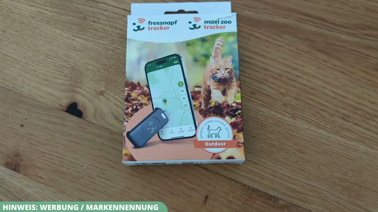 Meiner Meinung nach macht die Verpackung neugierig auf den Fressnapf GPS Tracker, der ganz ohne monatliche Abokosten auskommt.