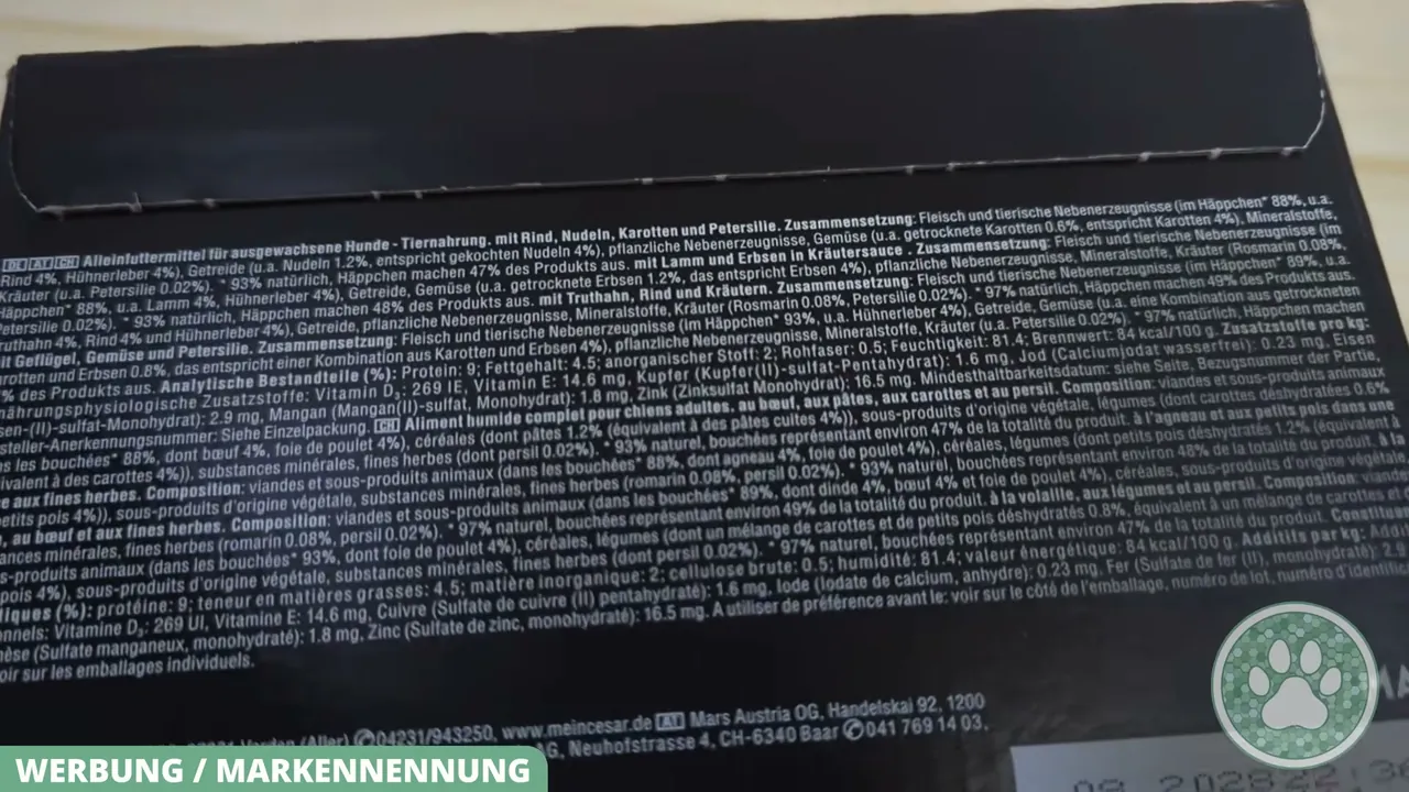 Die Zutatenliste weist eine Zusammensetzung ohne Zuckerzusatz sowie ohne künstliche Aromastoffe aus.