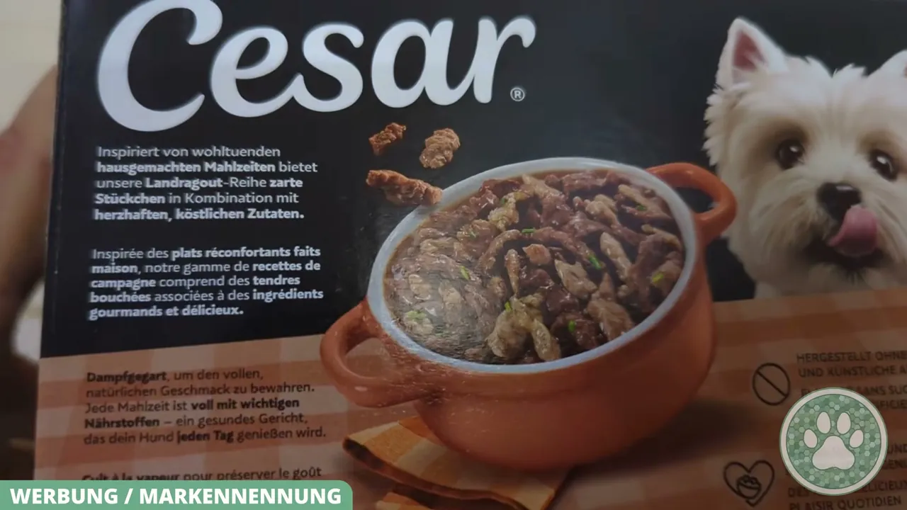 Laut Hersteller werden die Fleisch- und Gemüsestückchen schonend dampfgegart, um Nährstoffe und Geschmack zu bewahren.