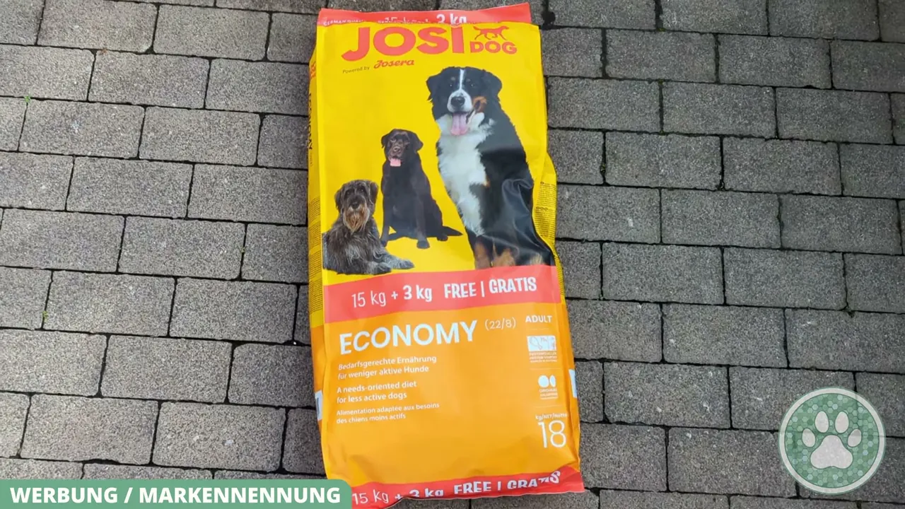 Meiner Meinung nach bietet der 18-kg-Vorratssack von JosiDog Economy ein hervorragendes Preis-Leistungs-Verhältnis.