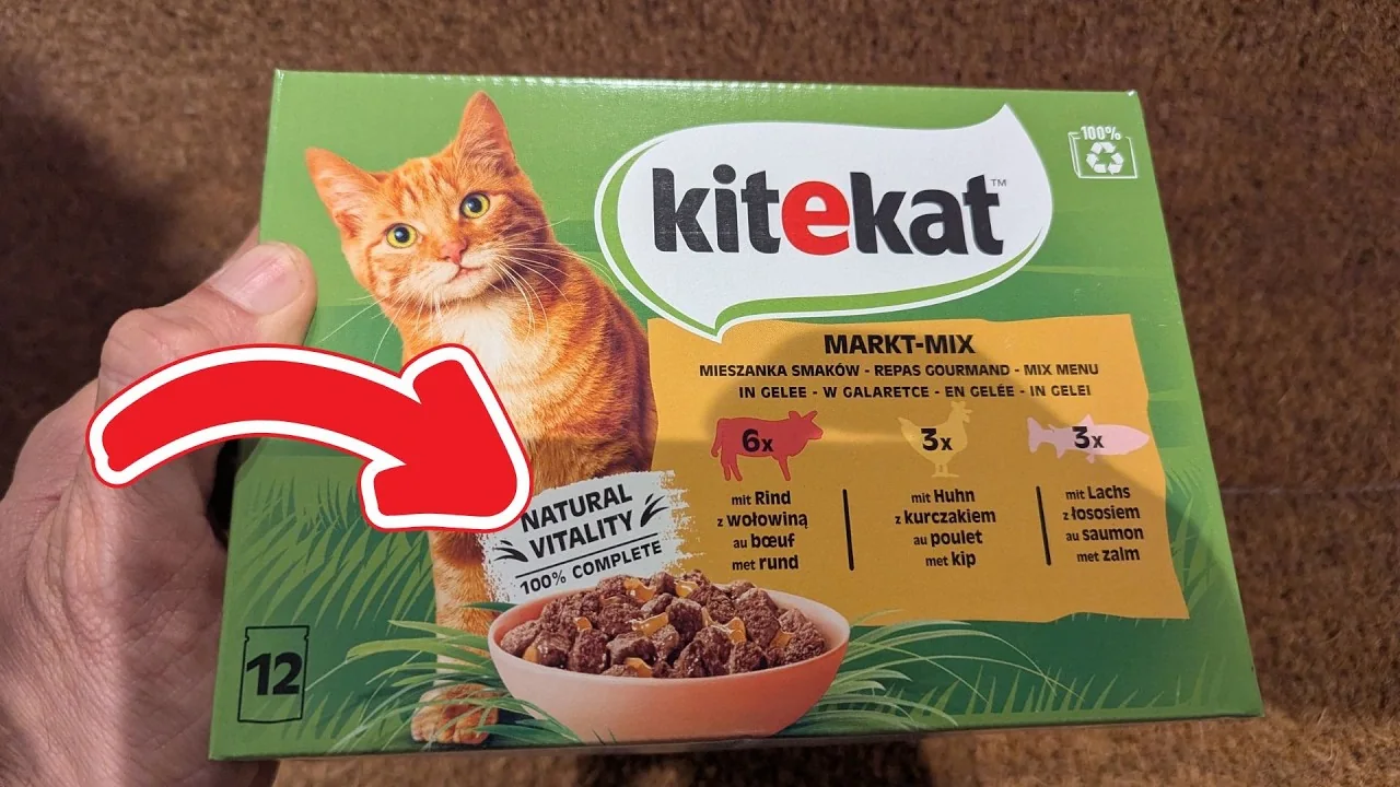Video: Kitekat Katzenfutter Markt-Mix in Gelee