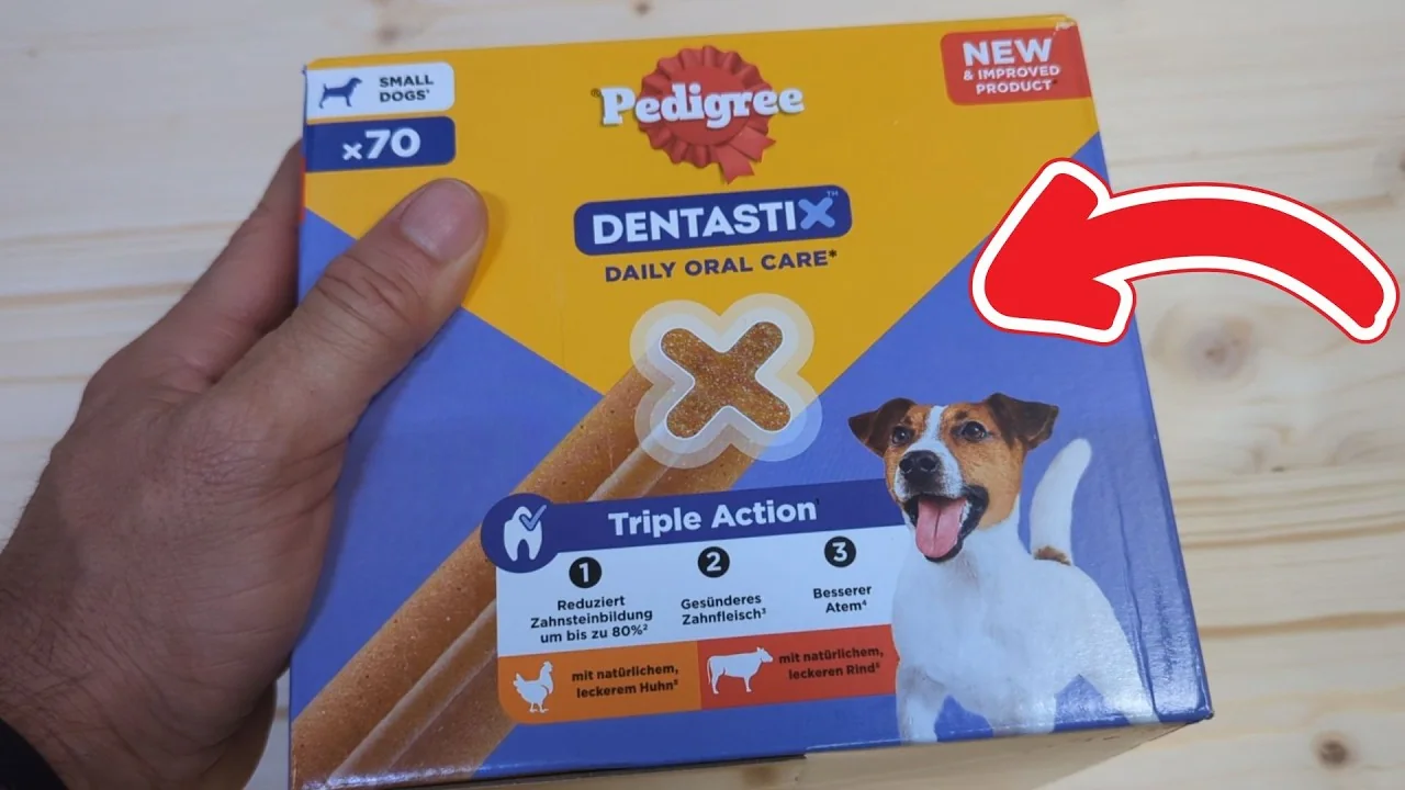 Video: Pedigree DentaStix für kleine Hunde