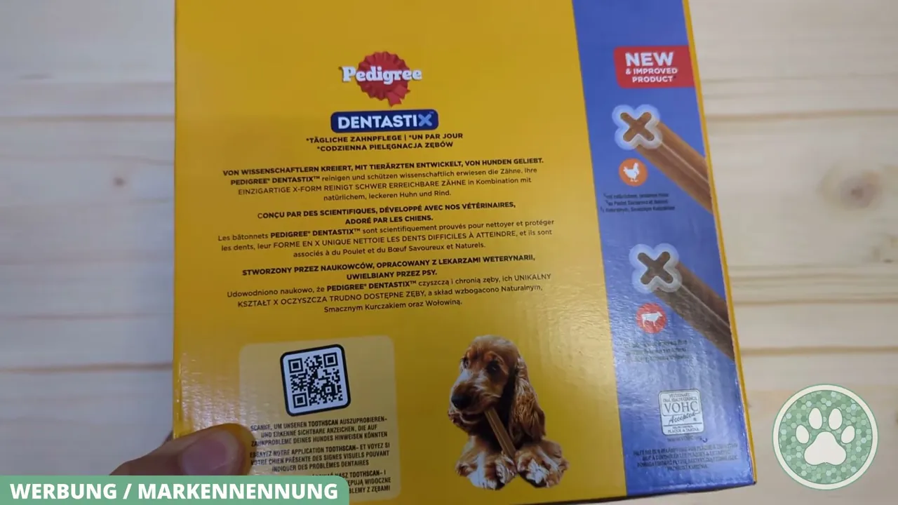 Aus meiner Sicht sorgt die spezielle X-Form der Kaustangen effektiv für saubere Zähne und frischeren Atem beim Hund.