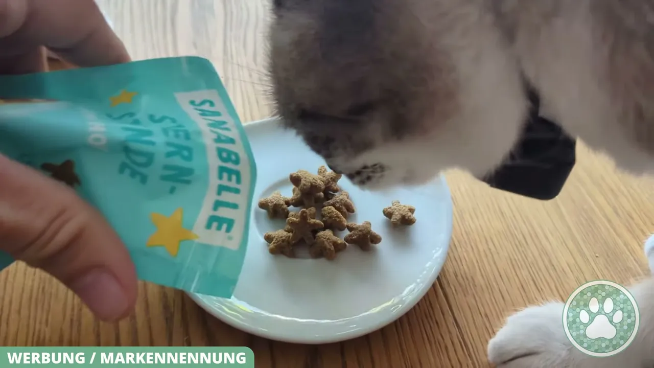 Ich finde die kleinen Sternchen mit zartem Geflügel ideal portioniert und perfekt als Belohnung für zwischendurch.