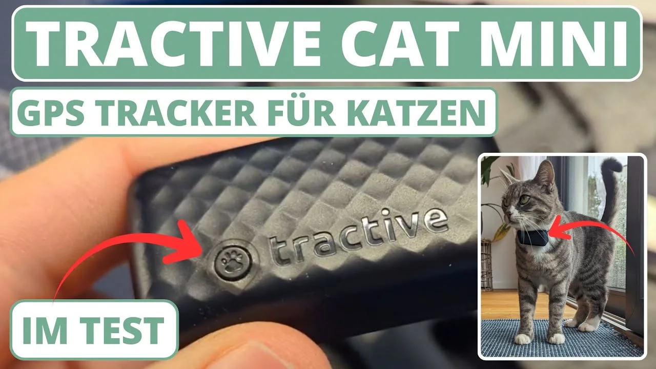 Video: Tractive Mini Katzen GPS Tracker