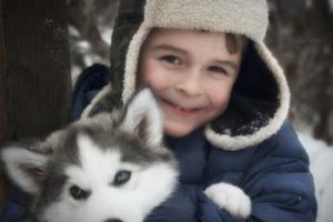 Husky Kinderhund